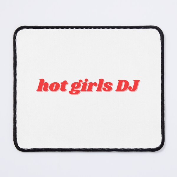 Item preview, hot girls DJ, red design designed and sold by ChiWellness Shop.