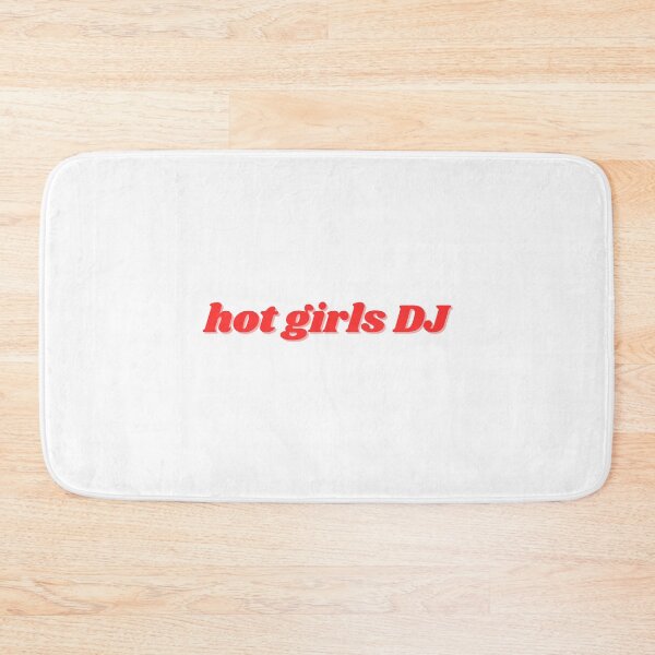 Item preview, hot girls DJ, red design designed and sold by ChiWellness Shop.