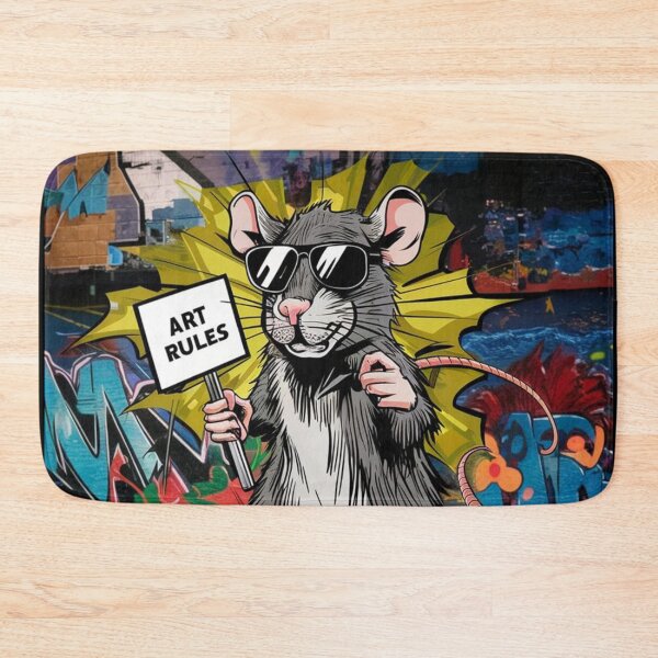 Item preview, Rat Stencil Graffiti designed and sold by Bomax121.
