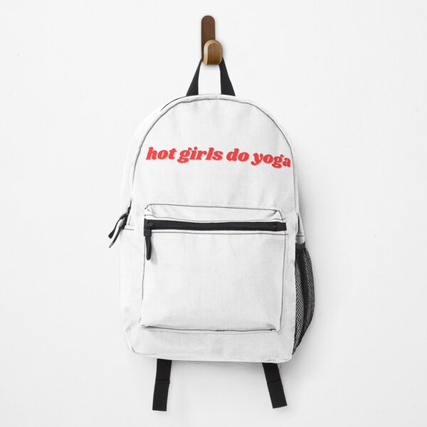 Item preview, hot girls do yoga, red deign designed and sold by ChiWellness Shop.