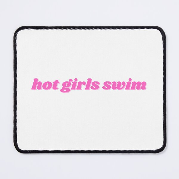 Item preview, hot girls swim, pink design designed and sold by ChiWellness Shop.