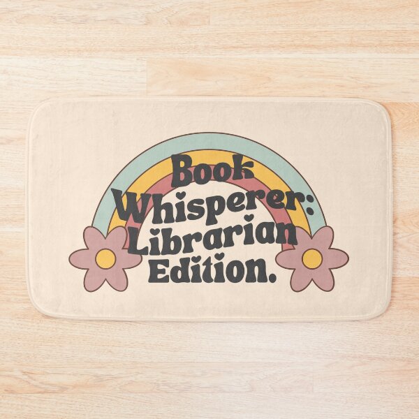 Item preview, Book Whisperer Librarian designed and sold by SunfullyYours.