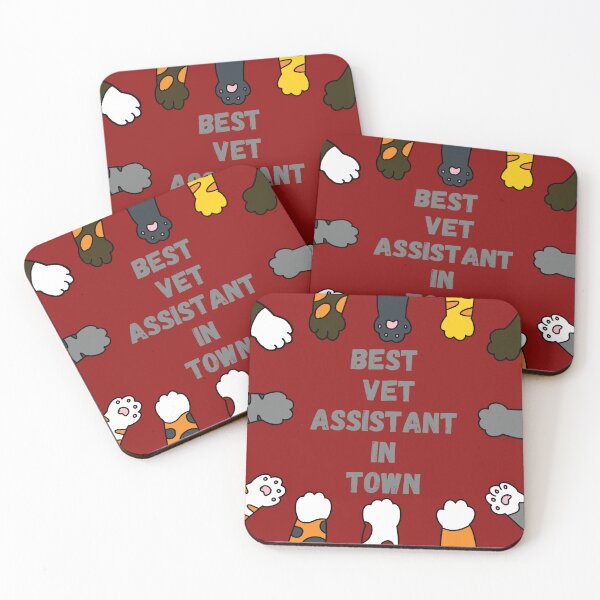 Item preview, medical puns vet assistant,  designed and sold by Meandmyshop.