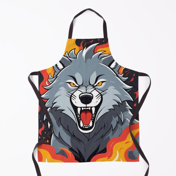 Item preview, Fierce Gray Wolf designed and sold by WildlifeInc.