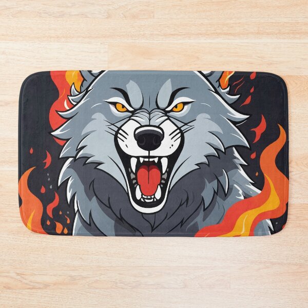 Item preview, Fierce Gray Wolf designed and sold by WildlifeInc.