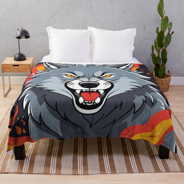 Item preview, Fierce Gray Wolf designed and sold by WildlifeInc.