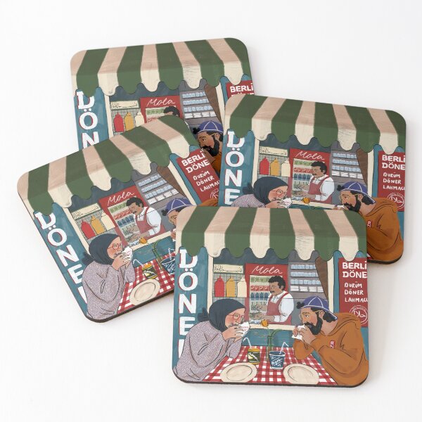 Item preview, Muslim couple date kebab designed and sold by benanstudio.