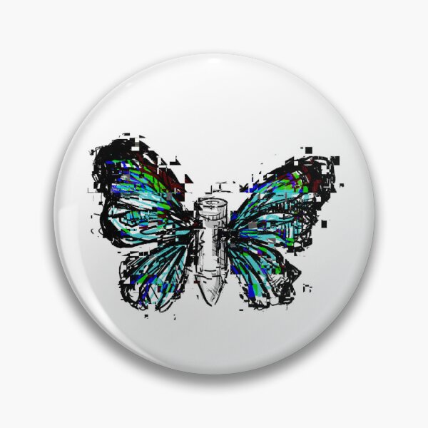 Item preview, bullet with butterfly wings designed and sold by TeaBag114.