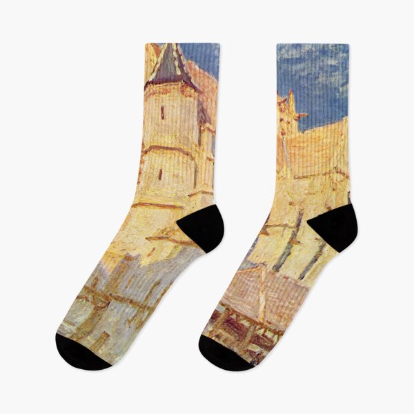 Item preview, Alfred Sisley Church of Moret designed and sold by OldTimeArt.