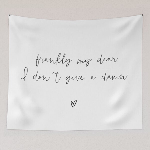 Item preview, Frankly my dear, I don't give a damn - Gone with the Wind designed and sold by the little fennec.