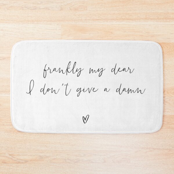 Item preview, Frankly my dear, I don't give a damn - Gone with the Wind designed and sold by the little fennec.