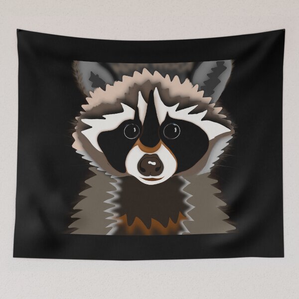 Item preview, Trash panda raccoon  designed and sold by Wasted Potential ink.