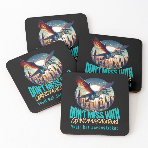 Item preview, Dont Mess With Grandmasaurus Youll Get Jurasskicked designed and sold by JansenGS.