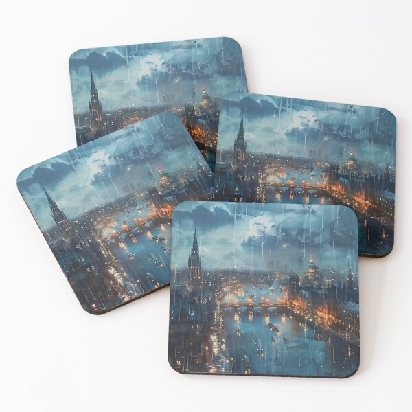 Item preview, Rainy Skyline designed and sold by MNSY.