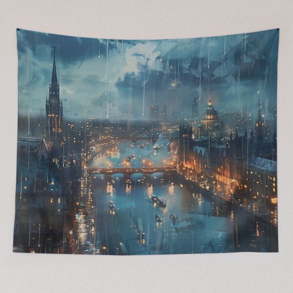 Item preview, Rainy Skyline designed and sold by MNSY.