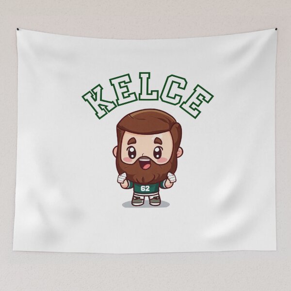 Artikelvorschau, Jason Kelce Kawaii Philadelphia Eagles entworfen und verkauft von Neopian Eagle.