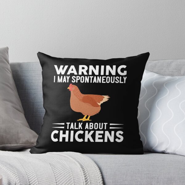 Item preview, Warning I May Spontaneously Talk About Chickens designed and sold by OX-tright.