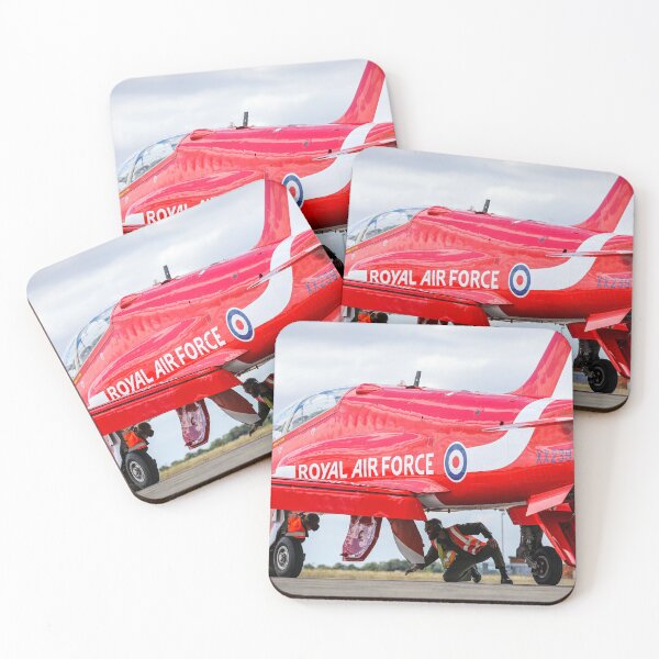 Item preview, RAF Red Arrows aerobatic team BAE Hawk designed and sold by Drew McAvoy.