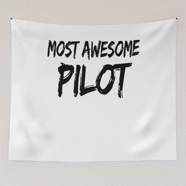 Item preview, Most Awesome Pilot designed and sold by GoJobs.