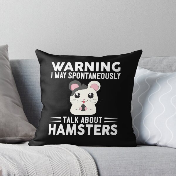 Item preview, Warning I May Spontaneously Talk About Hamsters designed and sold by OX-tright.