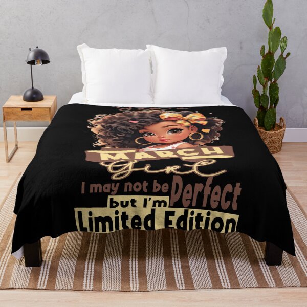 Item preview, I am a March girl I may not be perfect designed and sold by giftfromheart.