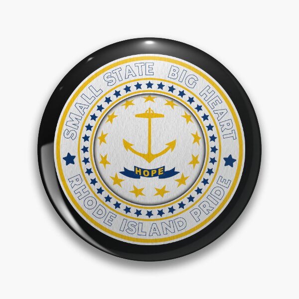 Item preview, Rhode Island Flag - Small State, Big Heart - Rhode Island Pride designed and sold by patriotwardrobe.
