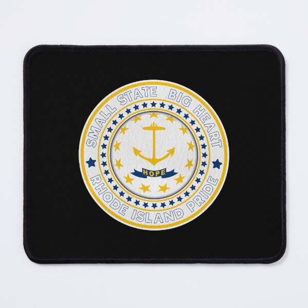 Item preview, Rhode Island Flag - Small State, Big Heart - Rhode Island Pride designed and sold by patriotwardrobe.