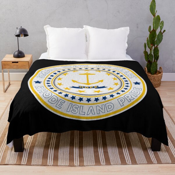 Item preview, Rhode Island Flag - Small State, Big Heart - Rhode Island Pride designed and sold by patriotwardrobe.