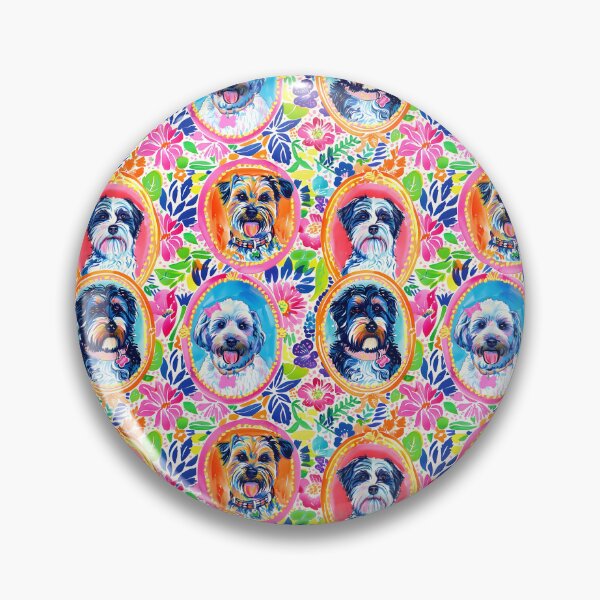 Item preview, Preppy terriers gallery wall designed and sold by SophieClimaArt.