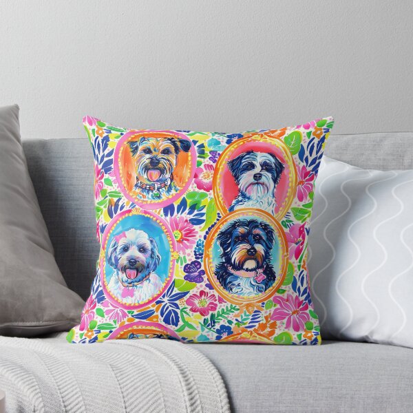 Item preview, Preppy terriers gallery wall designed and sold by SophieClimaArt.