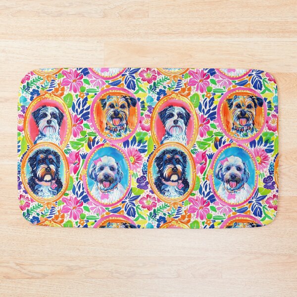 Item preview, Preppy terriers gallery wall designed and sold by SophieClimaArt.