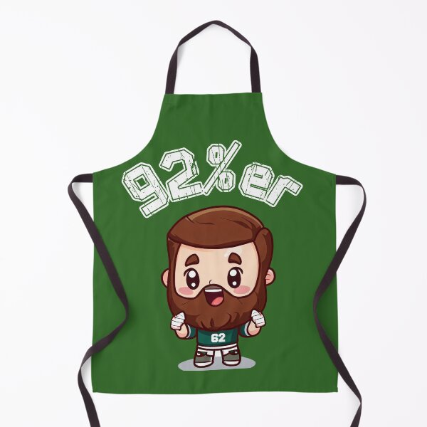 Item preview, Jason Kelce 92 Percenter New Heights Kawaii Philadelphia Eagles Kelly Green designed and sold by Neopian Eagle.