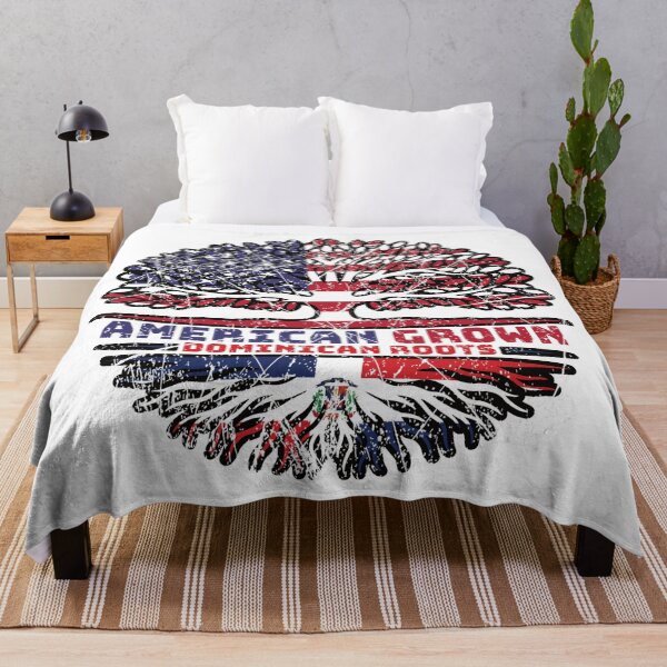 Item preview, Dominican Republic US American USA United States Tree Roots Flag designed and sold by FlagX.