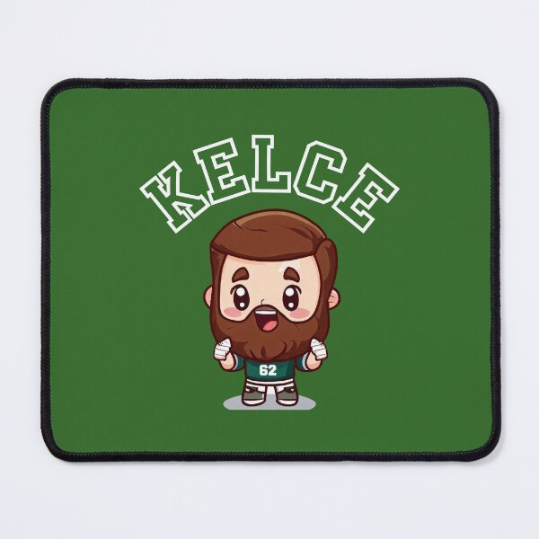 Item preview, Jason Kelce New Heights Kawaii Philadelphia Eagles Kelly Green designed and sold by Neopian Eagle.