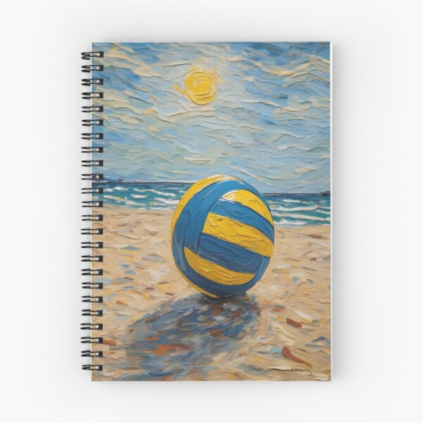 Item preview,  "Beach Volleyball Ball on the Sandy Shore" designed and sold by Artisticanvas.