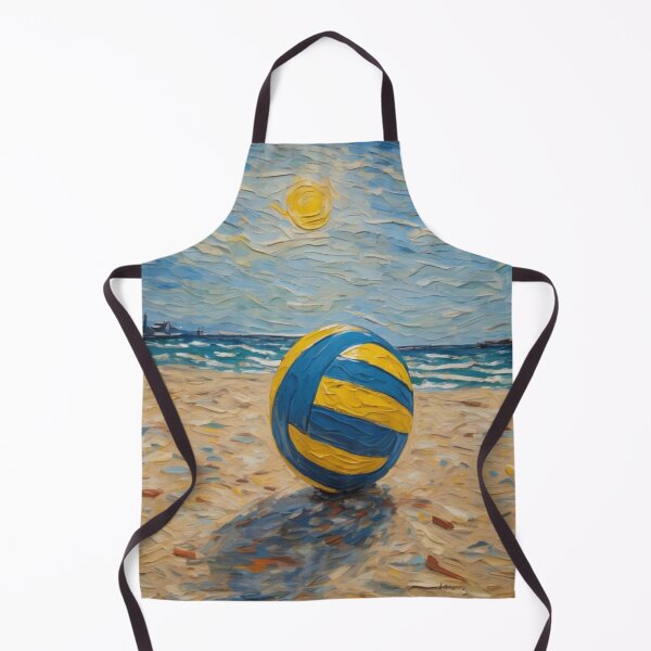 Item preview, "Beach Volleyball Ball on the Sandy Shore" designed and sold by Artisticanvas.