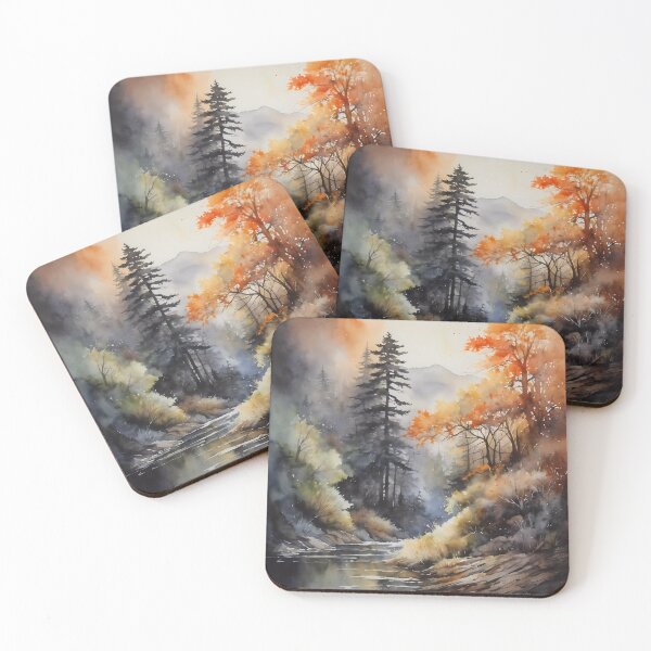 Item preview, Autumn Whispers by the Riverside designed and sold by Vitalka-uk.
