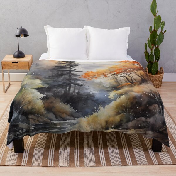 Item preview, Autumn Whispers by the Riverside designed and sold by Vitalka-uk.