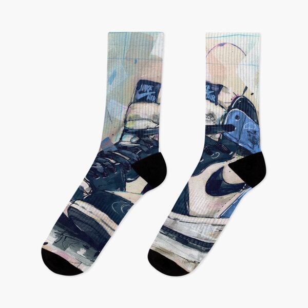 Item preview, AirJordan1 retro Obsidian blue art designed and sold by GalleryKauffeld.