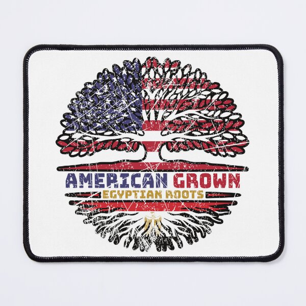 Item preview, Egypt Egyptian US American USA United States Tree Roots Flag designed and sold by FlagX.