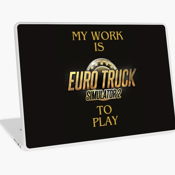 Aperçu de l'œuvre Mon travail est Euro Truck Simulator 2 pour jouer au noir créée et vendue par alexadybanu.