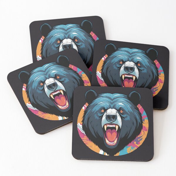 Item preview, Fierce Black Bear designed and sold by WildlifeInc.