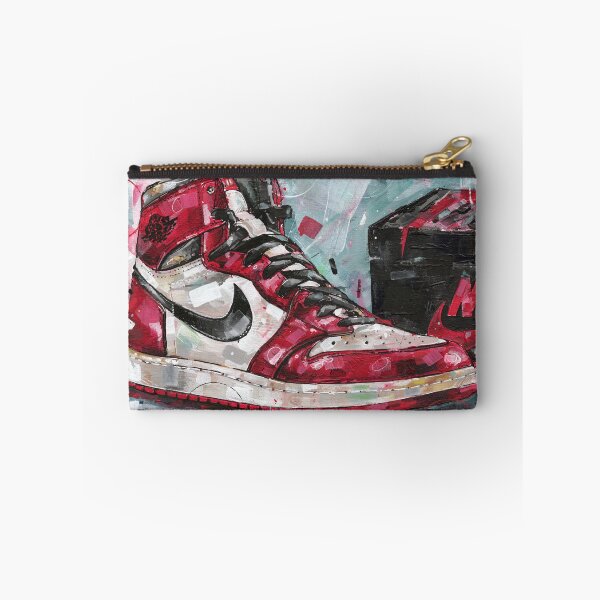 Item preview, Nike airjordan1 Chicago shoebox painting designed and sold by GalleryKauffeld.