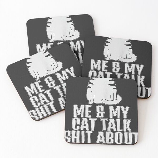 Item preview, Me And My Cat Alk Shit About You Rendy Gift designed and sold by tfzkkxafx.