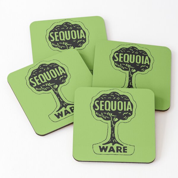 Item preview, Sequoia Ware pottery mark logo in black designed and sold by ceramicshirts.