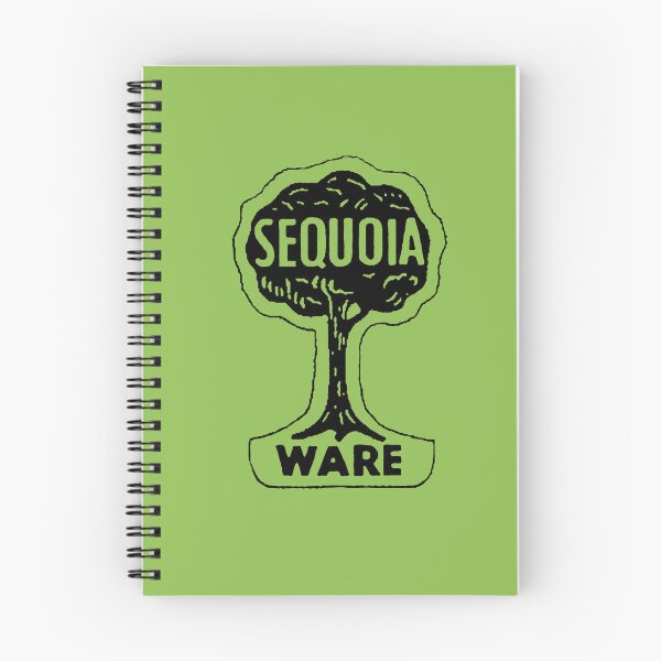 Item preview, Sequoia Ware pottery mark logo in black designed and sold by ceramicshirts.