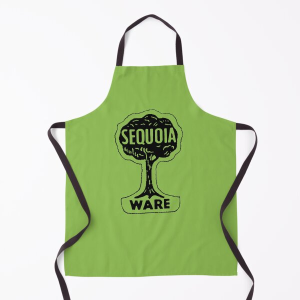 Item preview, Sequoia Ware pottery mark logo in black designed and sold by ceramicshirts.