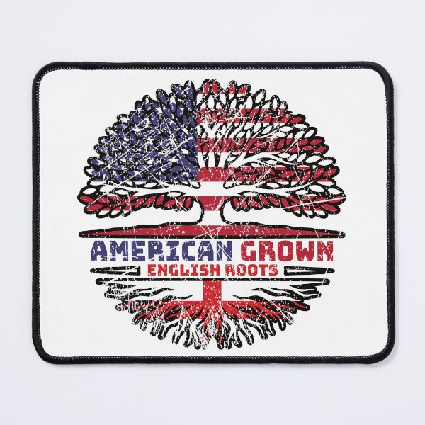 Item preview, England English US American USA United States Tree Roots Flag designed and sold by FlagX.