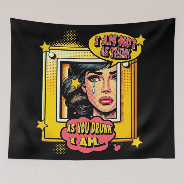 Item preview, Funny Quotes Pop Art Retro Gift designed and sold by InkyGenies.