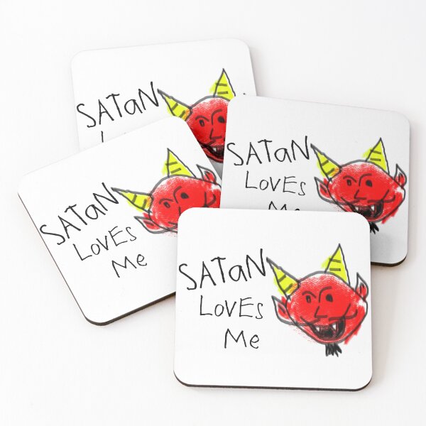 Item preview, Satan Loves Me designed and sold by joshpincus.
